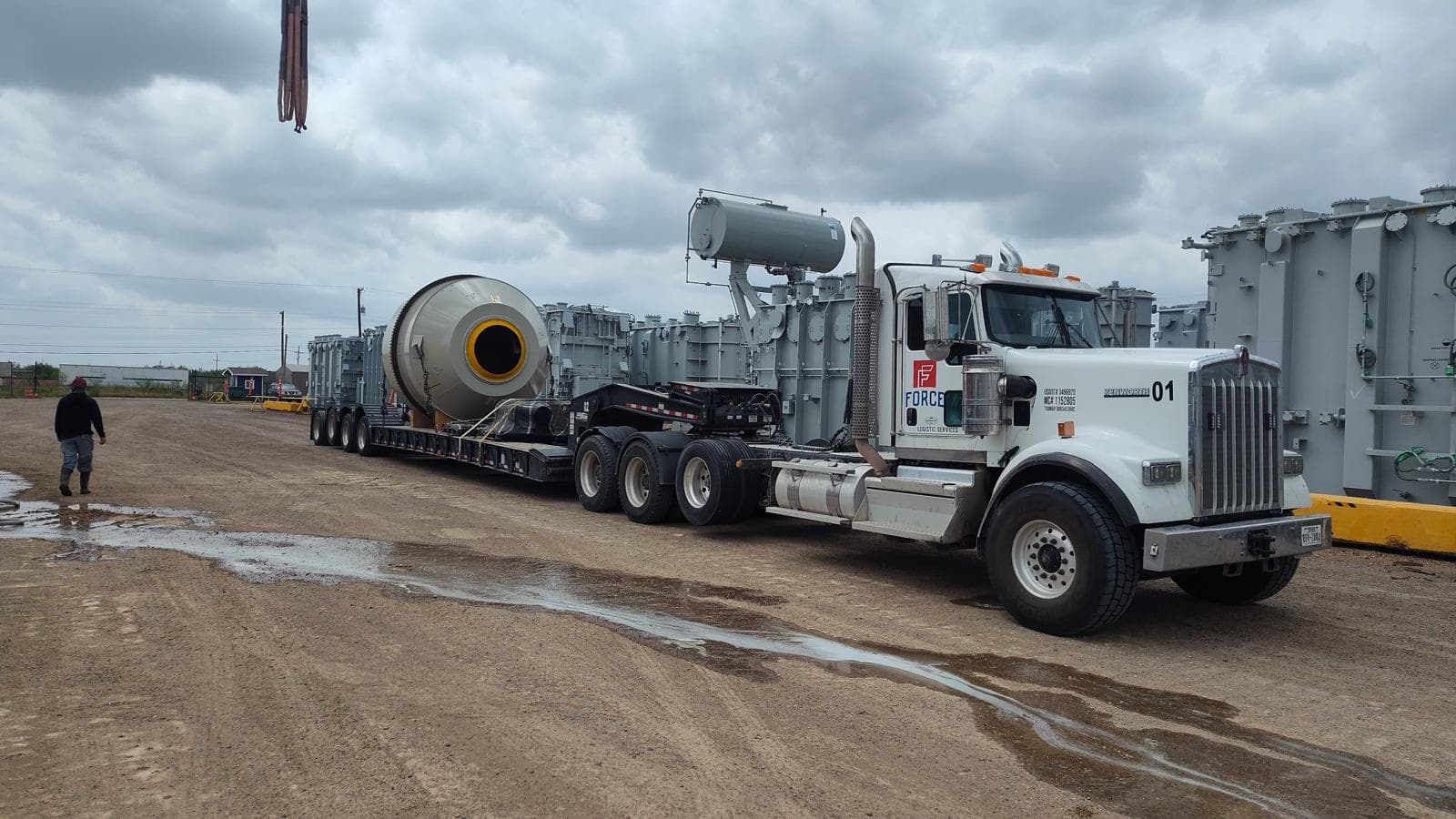 Industrial transformer transport